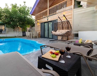 Fethiye Ölüdeniz'de Çekirdek Ailelere Uygun, Özel Havuzlu, 2+1 Villa - 3