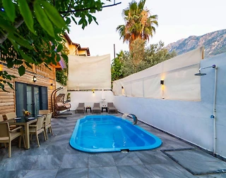 Fethiye Ölüdeniz'de Çekirdek Ailelere Uygun, Özel Havuzlu, 2+1 Villa - 5