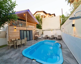 Fethiye Ölüdeniz'de Çekirdek Ailelere Uygun, Özel Havuzlu, 2+1 Villa - 4