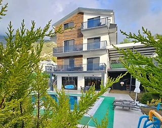 Fethiye Ölüdeniz'de Geniş Ailelere Uygun, Özel Havuzlu, Lüks Villa - 5