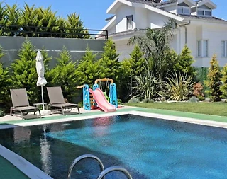 Fethiye Ölüdeniz'de Geniş Bahçe İçerisinde, Özel Havuzlu, Şık Villa - 5