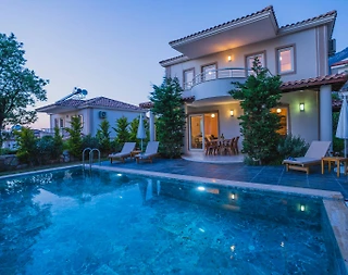 Fethiye Ölüdeniz'de Ferah Bahçe İçerisinde, Özel Havuzlu, 3+1 Villa - 5