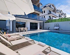Fethiye Ovacık'ta Kalabalık Ailelere Uygun, Özel Havuzlu, Modern Villa - 2