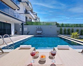 Fethiye Ovacık'ta Kalabalık Ailelere Uygun, Özel Havuzlu, Modern Villa - 5