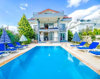 Fethiye Ovacık'ta Kalabalık Ailelere Uygun, Özel Havuzlu, Şık Villa  - 1