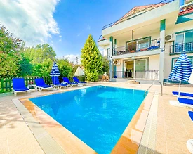 Fethiye Ovacık'ta Kalabalık Ailelere Uygun, Özel Havuzlu, Kiralık Villa - 3