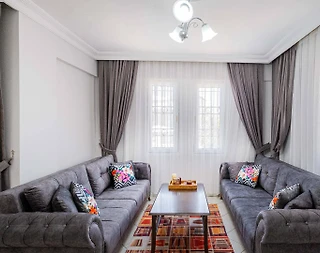 Fethiye Ölüdeniz'de Merkezi Konumda, Özel Havuzlu, 8 Kişilik Şık Villa - 5