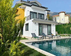 Fethiye Ölüdeniz'de Merkeze Yakın, Özel Havuzlu, Lüks Villa - 3