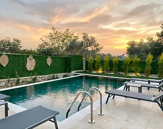 Fethiye Ölüdeniz'de Merkeze Yakın, Özel Havuzlu, Lüks Villa - 5