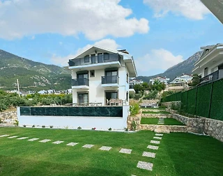 Ölüdeniz'de Kalabalık Ailelere Uygun, Kapalı Havuzlu, Modern Villa - 4