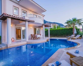 Fethiye Ölüdeniz'de Nezih Konumda, Özel Havuzlu, Konforlu Villa - 2