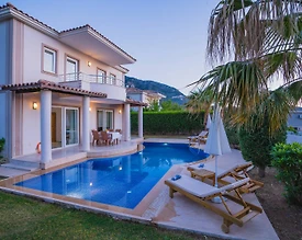 Fethiye Ölüdeniz'de Nezih Konumda, Özel Havuzlu, Konforlu Villa - 3