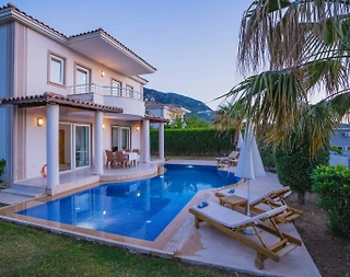 Fethiye Ölüdeniz'de Nezih Konumda, Özel Havuzlu, Konforlu Villa - 3