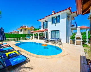 Fethiye Ovacık'ta Nezih Konumda, Yetişkin ve Çocuk Havuzlu, Şık Villa - 2