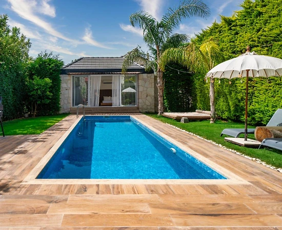 Fethiye Ölüdeniz'de Sakin Konumda, Özel Havuzlu, Konforlu Villa - 1