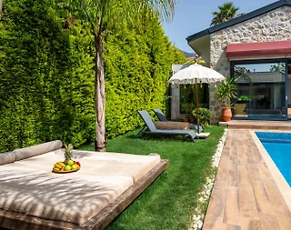 Fethiye Ölüdeniz'de Sakin Konumda, Özel Havuzlu, Konforlu Villa - 3