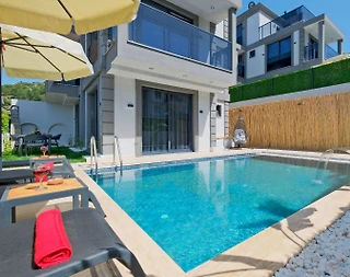 Fethiye Patlangıç'ta Doğayla Baş Başa, Özel Havuzlu, 3+1 Villa - 2