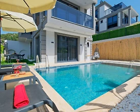 Fethiye Patlangıç'ta Doğayla Baş Başa, Özel Havuzlu, 3+1 Villa - 2