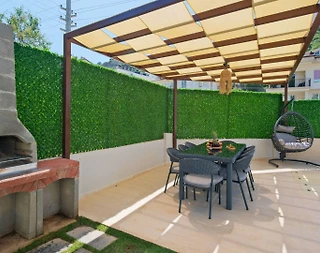 Fethiye Patlangıç'ta Geniş Ailelere Uygun, Özel Havuzlu, İkiz Villa - 5