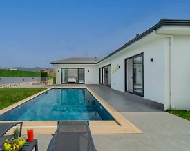  Fethiye Pazaryeri'nde Merkezi Konumda, Özel Havuzlu, Modern Villa - 3