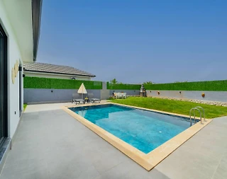  Fethiye Pazaryeri'nde Merkezi Konumda, Özel Havuzlu, Modern Villa - 4