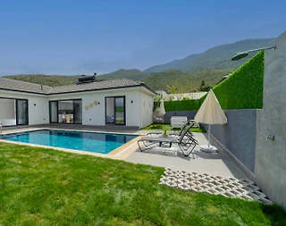 Fethiye Pazaryeri'nde Muhteşem Doğada, Özel Havuzlu, Bahçeli Villa - 3