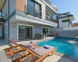 Muğla Seydikemer'de Nezih Konumda, Özel Havuzlu, Tatil Villası - 3