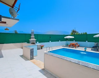 Muğla Seydikemer'de Sakin Konumda, Özel Havuzlu, 4 Kişilik Villa - 5