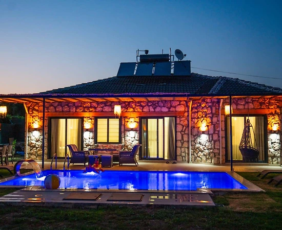 Muğla Seydikemer'de Muhteşem Doğada, Özel Havuzlu, 6 Kişilik Villa - 1