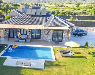 Muğla Seydikemer'de Muhteşem Doğada, Özel Havuzlu, 6 Kişilik Villa - 4