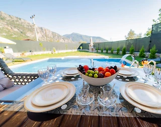 Muğla Seydikemer'de Muhteşem Doğada, Özel Havuzlu, 6 Kişilik Villa - 5