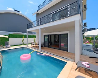 Muğla Seydikemer'de Sakin Konumda, Özel Havuzlu, 6 Kişilik Villa - 4