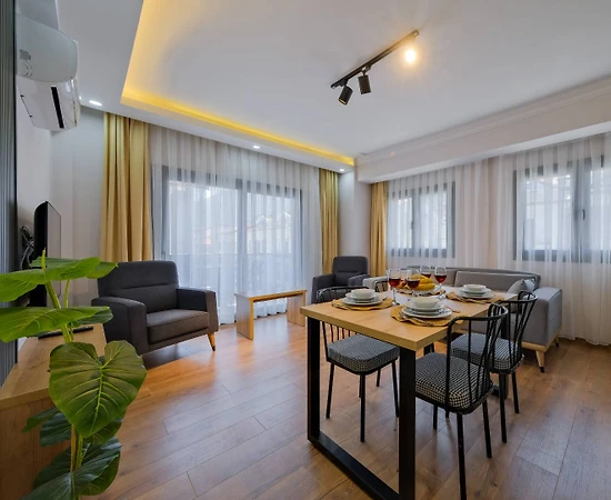 Fethiye Taşyaka'da Merkeze Yakın, 4 Kişilik, Konforlu Suit - 1