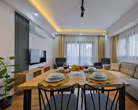 Fethiye Taşyaka'da Merkeze Yakın, 4 Kişilik, Konforlu Suit - 3