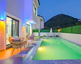 Fethiye Üzümlü'de Muhteşem Doğa İçerisinde Özel Havuzlu Kiralık Villa - 3