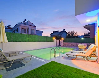 Fethiye Üzümlü'de Muhteşem Doğa İçerisinde Özel Havuzlu Kiralık Villa - 5