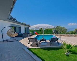 Muğla Seydikemer'de Sakin Konumda, Özel Havuzlu, 4 Kişilik Villa - 4