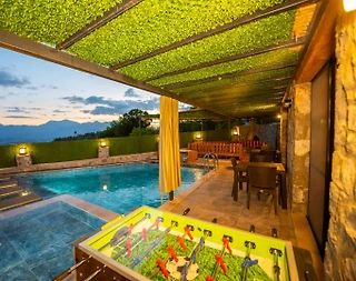 Muğla Seydikemer'de Bahçeli, Özel Havuzlu, Jakuzili ve Saunalı Villa - 4