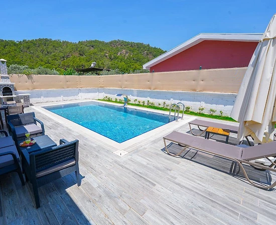 Fethiye Yanıklar'da Çekirdek Ailelere Uygun, Özel Havuzlu, Kiralık Villa - 1