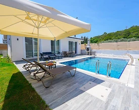 Fethiye Yanıklar'da Tesis İçerisinde, Kahvaltı Dahil, Konforlu Villa - 3