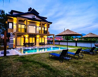 Fethiye Yanık'ta Doğa İçerisinde, Özel Havuzlu, Lüks Villa - 2