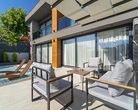 Fethiye Yeni'de Modern Tasarımlı, Özel Havuzlu, 8 Kişilik Villa - 2