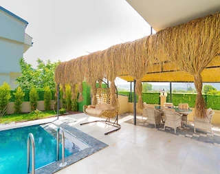 Fethiye Yeşilüzümlü'de Yemyeşil Bahçeli, Özel Havuzlu, Konforlu Villa - 4