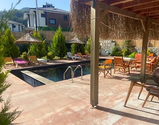 Fethiye Yeşilüzümlü'de Modern Tasarımlı, Özel Havuzlu, Konforlu Villa - 4