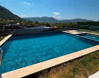 Fethiye Yeşilüzümlü'de Sakin Konumda, Özel Havuzlu, Bahçeli Villa - 3