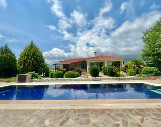 Fethiye Yeşilüzümlü'de Çocuklu Ailelere Uygun, Özel Havuzlu, Lüks Villa - 3