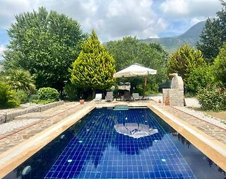 Fethiye Yeşilüzümlü'de Çocuklu Ailelere Uygun, Özel Havuzlu, Lüks Villa - 4