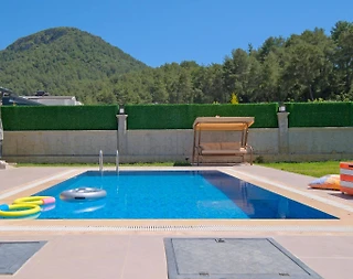 Fethiye Yeşilüzümlü'de Doğa İçerisinde, Özel Havuzlu, 6 Kişilik Villa - 3