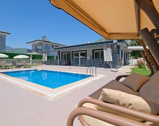 Fethiye Yeşilüzümlü'de Doğa İçerisinde, Özel Havuzlu, 6 Kişilik Villa - 4