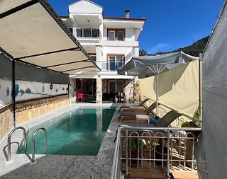 Fethiye Yeşilüzümlü'de Doğa İçerisinde, Özel Havuzlu, 8 Kişilik Villa - 1